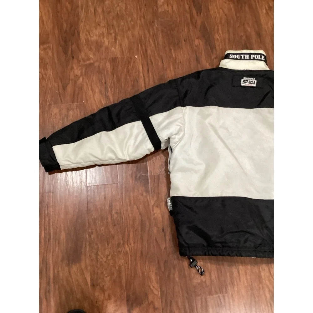 VINTAGE Southpole Jacket Men Puffer Reversible Y2K  Coat Size Large
